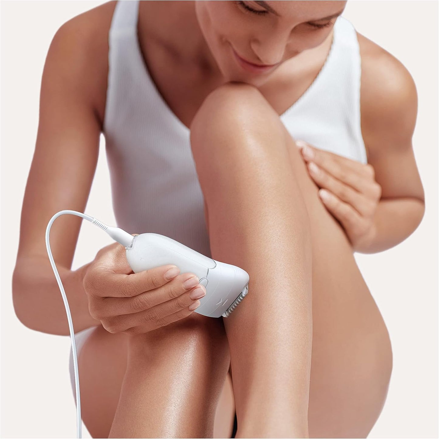 Braun Silk-epil5 Damen Epilierer 5-505 Weiss Lila