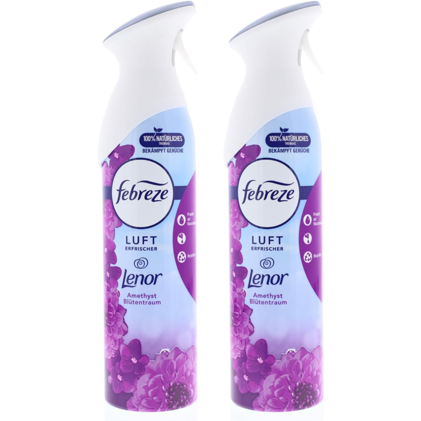 Febreze Lufterfrischer Lenor Amethyst Blütentraum 300ml 2er Pack
