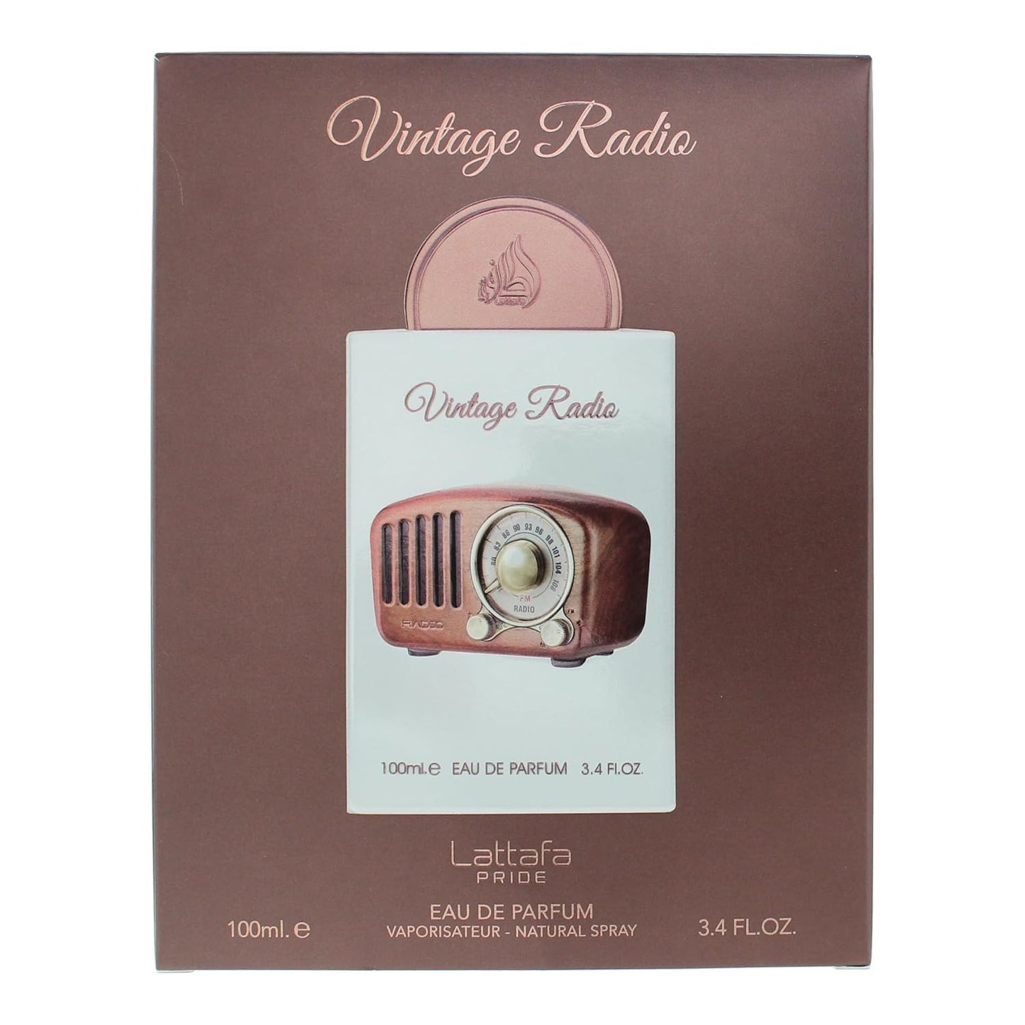 Lattafa Pride Vintage Radio Eau de Parfum Unisex 100ml
