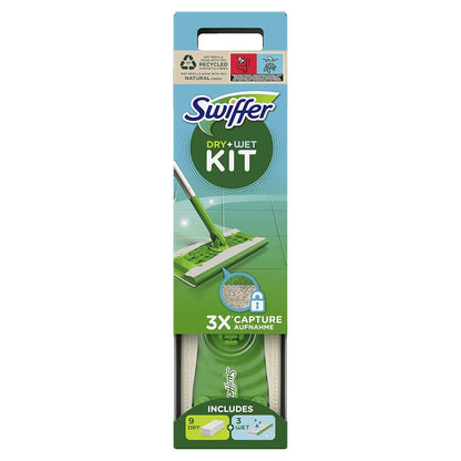 Swiffer Bodenreiniger Starter Kit mit 9+3 Nachfüllungen