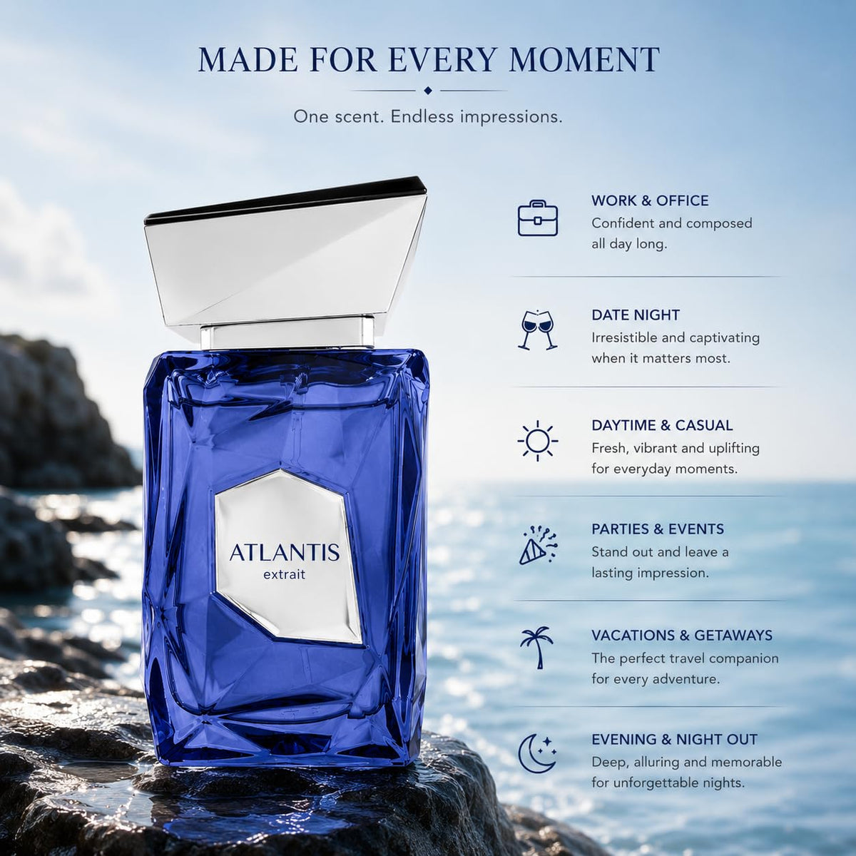 French Avenue Atlantis Unisex Extrait de Parfum 100ml