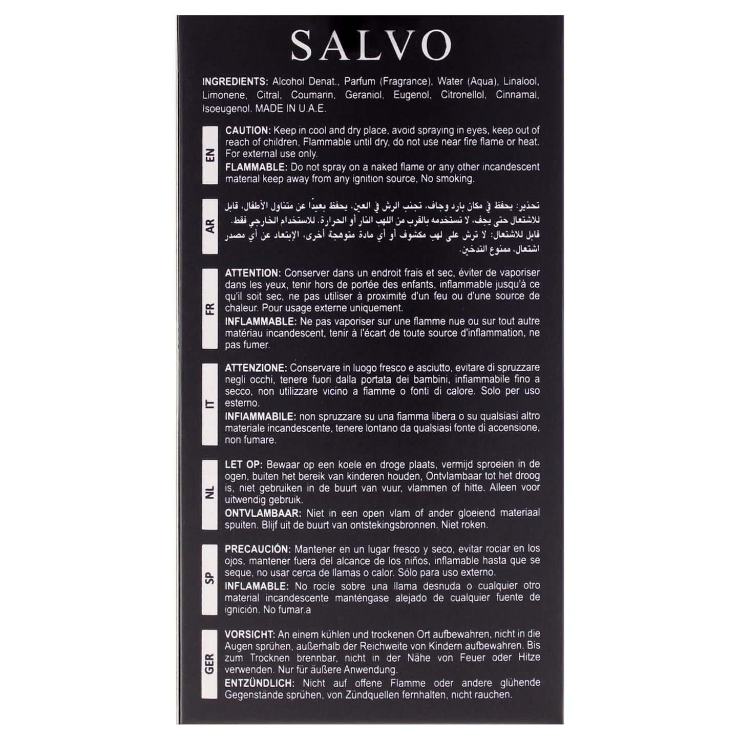 Maison Alhambra Salvo Elixir Eau de Parfum Herren 60ml