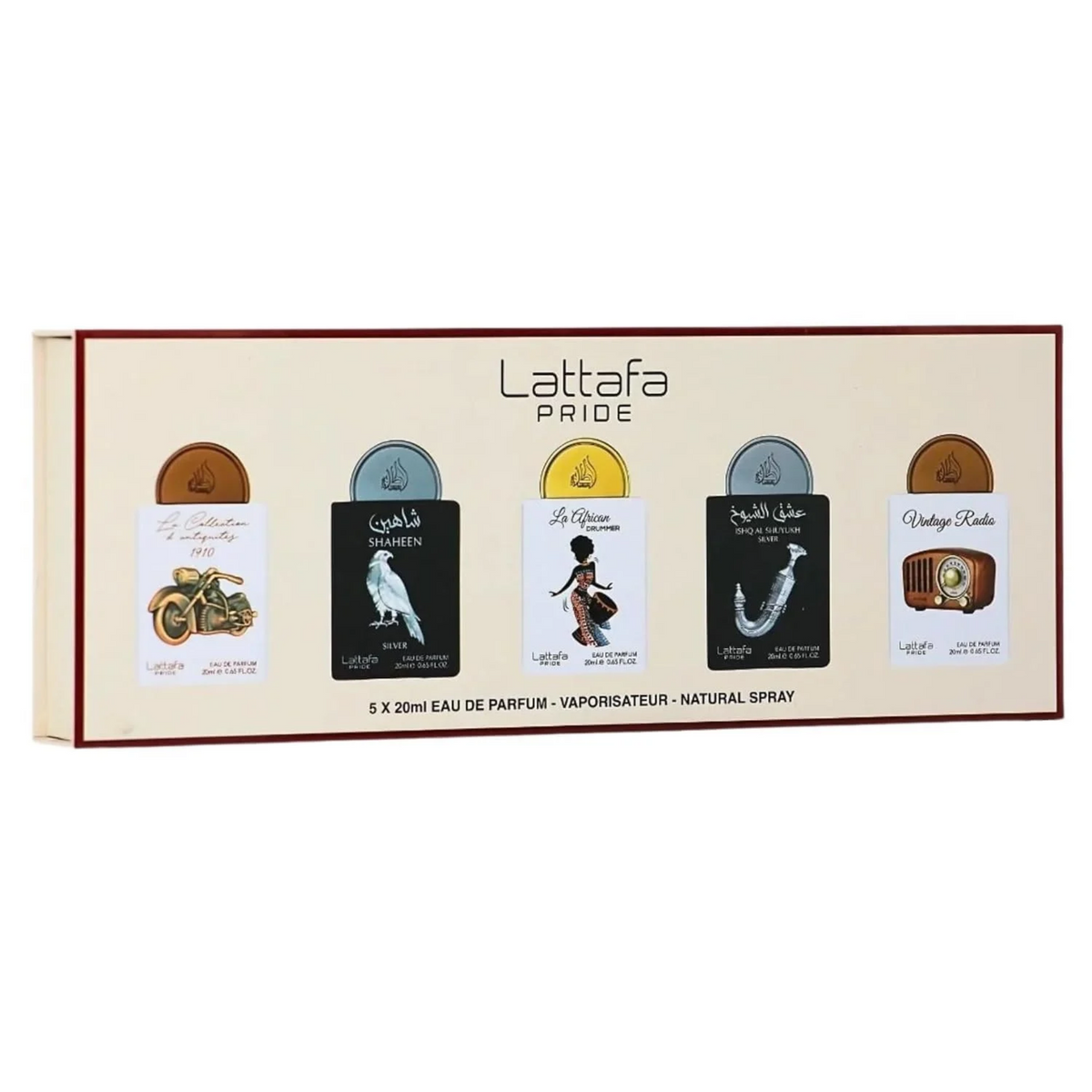 Lattafa Pride Giftset No.5 - 5x20ml Eau de Parfum Unisex