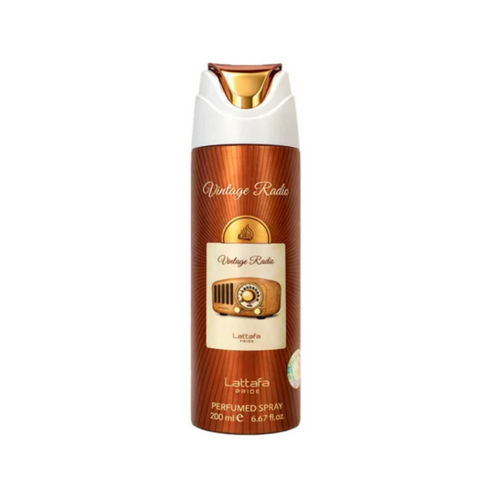 Lattafa Pride Vintage Radio 200ml Deodorant Unisex