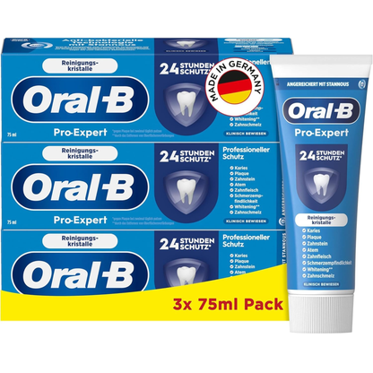 Oral-B Pro-Expert Professioneller Schutz Zahncreme 3x75ml