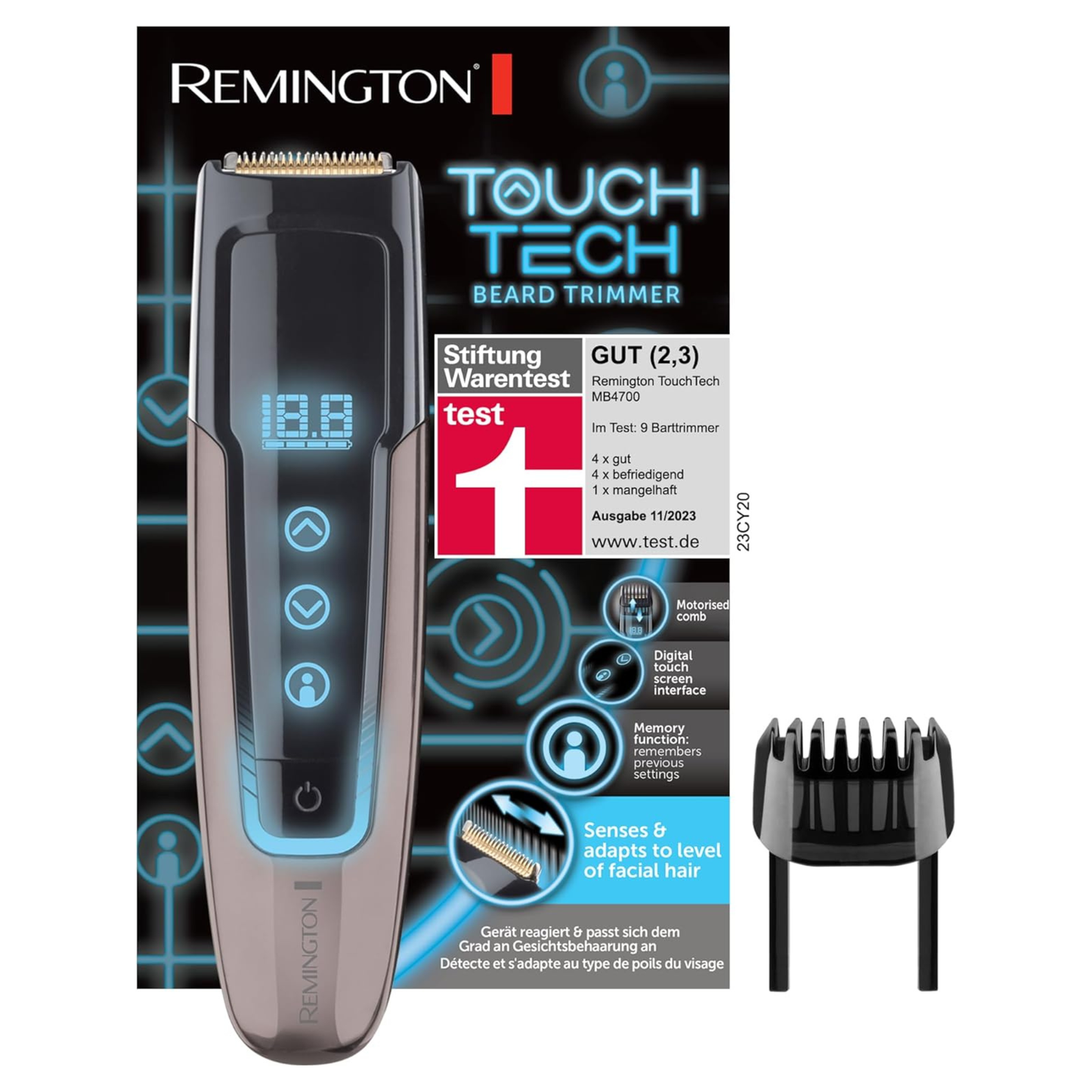 Remington MB4700 Barttrimmer Herren Schwarz