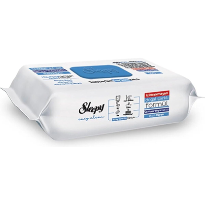 Sleepy EasyClean Oberflächen-Reinigungstücher Blau Sparset 6x100 Stk.