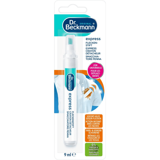 Dr. Beckmann eXpress Fleckenstift 9ml Effektiver Fleckentferner - lammertz - tradingLammertz - Tradinglammertz - trading40084550454124008455045412Dr. Beckmann eXpress Fleckenstift 9ml Effektiver Fleckentferner