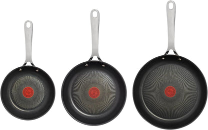 Jamie Oliver by Tefal Cook's Direct On Pfannenset 20/24/28 cm (E304S344) - lammertz - tradingLammertz - Tradinglammertz - trading3168430310919Jamie Oliver by Tefal Cook DirectOn Pfannenset 20 24 28cm